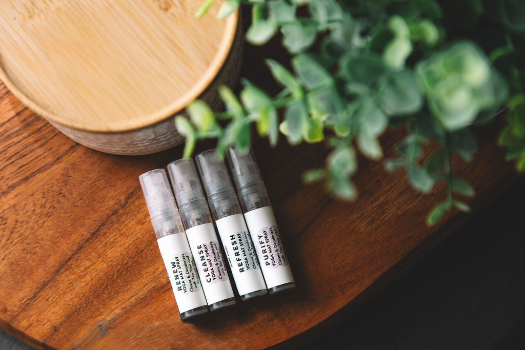 Sample Yoga Mat Sprays